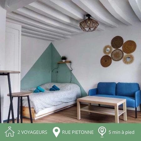 Au P'Tit Lagny - Rue Pietonne Appartement Buitenkant foto
